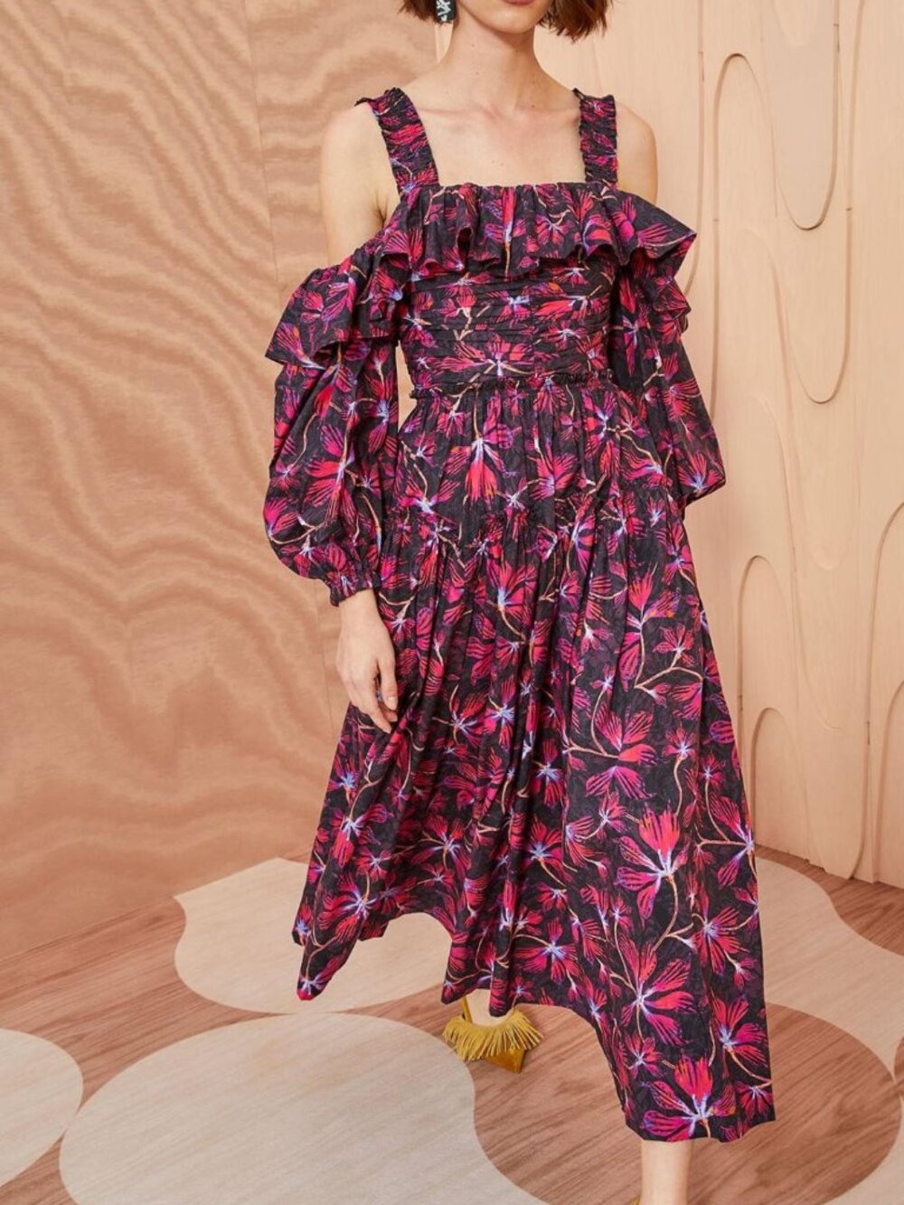 Ulla Johnson Caprice Dress in Zinnia Size 4 NWT